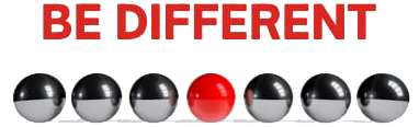 Logo Be Different